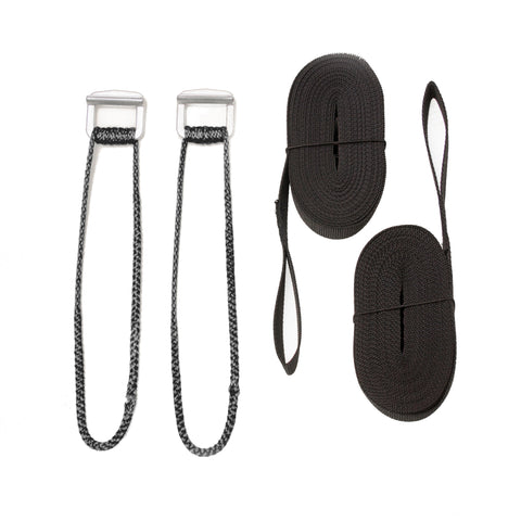 Accesories - Cinch Buckle Hammock Suspension System Now W/ Black Rope Loops