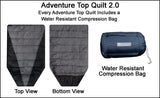 Adventure Top Quilt 2.0: The Sleeping Un-Bag & Hammock Top Quilt 20°F