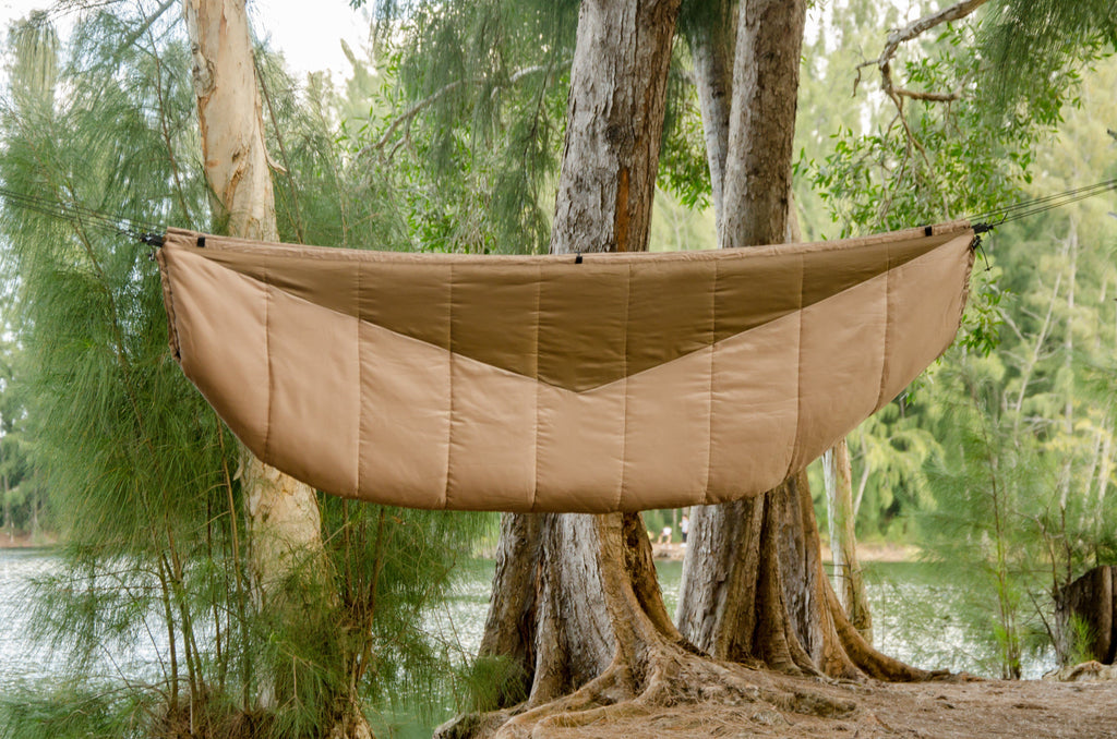 Go Outfitters The Adventure Under Quilt, Hammock Camping Insulation (Black/＿並行輸入品 Go Camping Hammock 2.0 by Go! Outfitters - Full Product Review