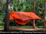 Burnt Orange Apex Camping Shelter hammock camping tarp 