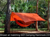 Burnt Orange Apex Camping Shelter hammock camping tarp