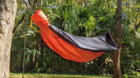 Burnt Orange GO! Camping Hammock 2.0 - Go Outfitters brand