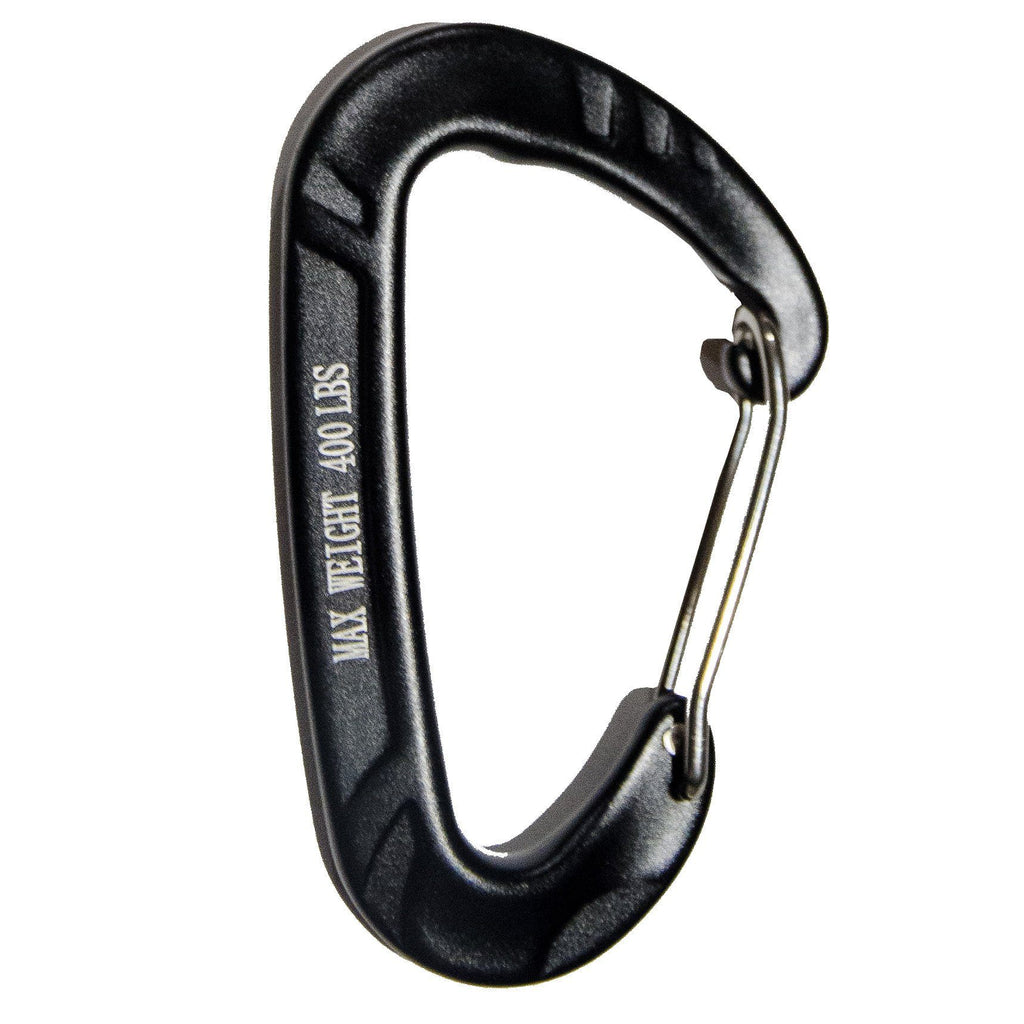 Premium Aluminum Wiregate Carabiner Go Outfitters